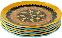 Rebel Outdoor Dessertteller 22 Cm Gelb -Campingausrüstung 668337 4579077