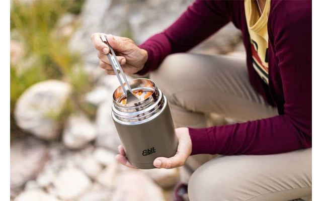 Esbit Classic Edelstahl Thermobehälter Essen 1000 ml Olivgrün Esbit Classic Edelstahl Thermobehälter Essen 1000 Ml Olivgrün -Campingausrüstung 675906 4604154