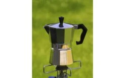 Origin Outdoors Espressokocher Bellanapoli 9 Tassen Alu Natur -Campingausrüstung 676857 4605924 1