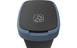 Rotho Twist Abfalleimer Mit Schwing- Und Klappdeckel 25 Liter Dunkelsilber 4 Rotho Twist Abfalleimer Mit Schwing- Und Klappdeckel 25 Liter Dunkelsilber -Campingausrüstung 689031 4830092