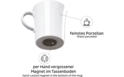 Silwy® Porzellan Magnet-Henkel-Tassen REISELUST 2er-Set Inkl. Metall-Nano-Gel-Pads BLACK (0,27 L) 3 Silwy® Porzellan Magnet-Henkel-Tassen REISELUST 2er-Set Inkl. Metall-Nano-Gel-Pads BLACK (0,27 L) -Campingausrüstung 693680 4711691