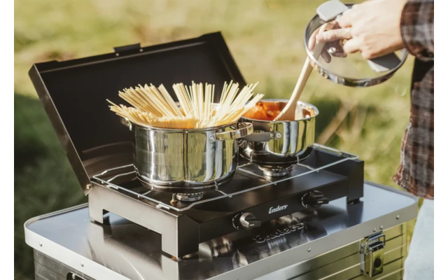 Enders Campingkocher Dalgety 2 Schwarz Enders Campingkocher Dalgety 2 Schwarz -Campingausrüstung 711302 4817429