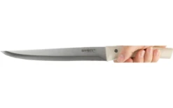 Homeys Vitt Fleischmesser 33 Cm Beige/silber