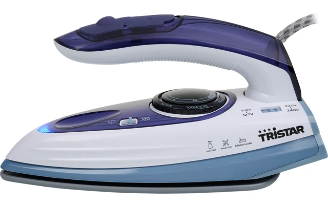 Tristar Reise-Dampfbügeleisen, Klappgriff - 1000 W Tristar Reise-Dampfbügeleisen, Klappgriff - 1000 W -Campingausrüstung 727484 4913897