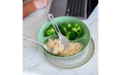 Koziol Connect Separee Menüteller Mit Deckel 1,5 Liter Nature Coral -Campingausrüstung 728537 4917062