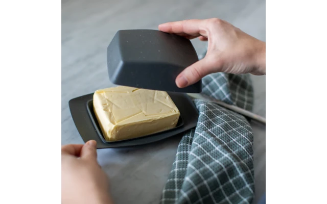 Koziol Rio Butterdose nature ash grey Koziol Rio Butterdose Nature Ash Grey -Campingausrüstung 728648 4883138