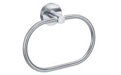 Tesa Moon Handtuchring Edelstahloptik