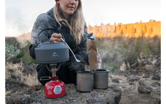 MSR Pika Teekessel aus Aluminium 1 Liter MSR Pika Teekessel Aus Aluminium 1 Liter -Campingausrüstung 795557 5225033